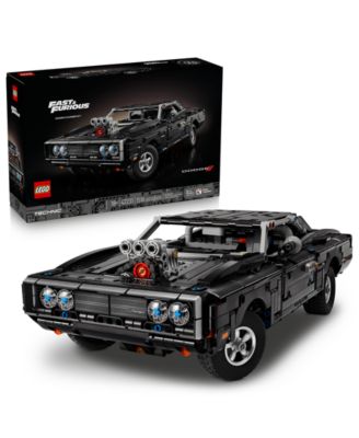 Fast and Furious Dodge Charger R/T Car 42231, 1516-Piece Building Set, Ages 18+