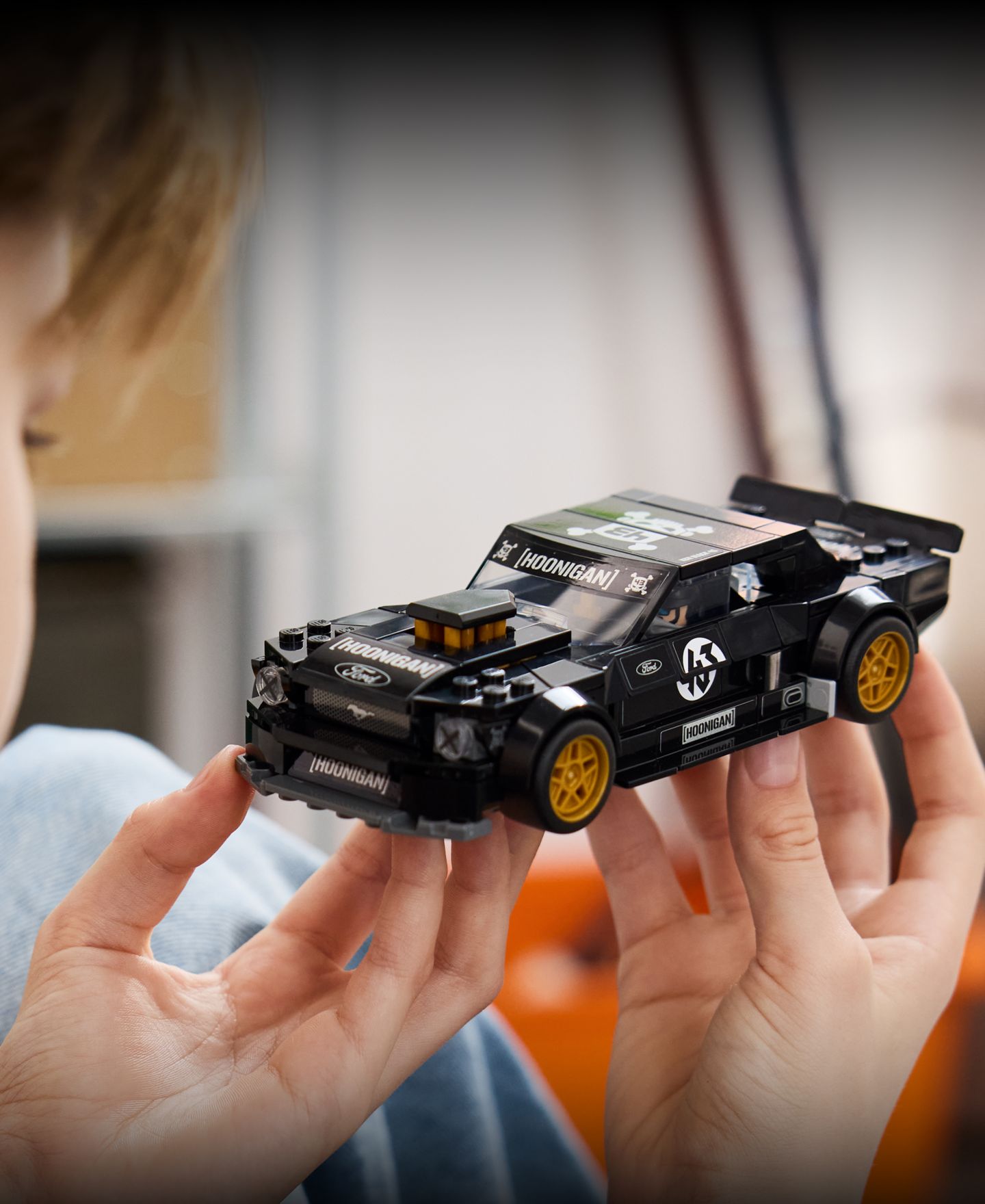 Детские конструкторы LEGO® Speed Champions Ken Block's '65 Ford Mustang Hoonicorn V1 77262, 345 Pieces — фото 5