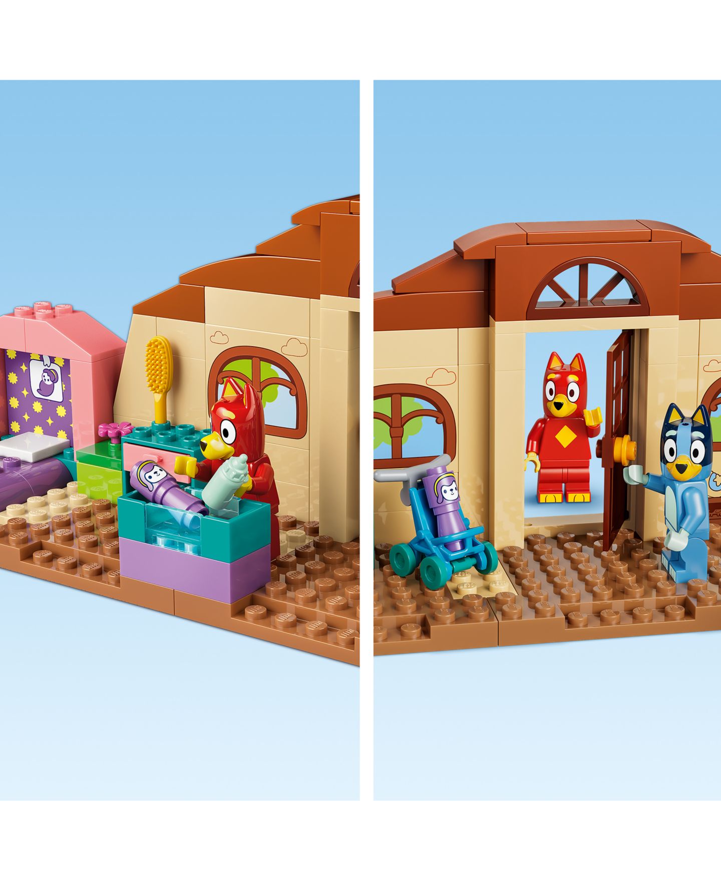 Детские конструкторы LEGO® Bluey School with Rusty and Bluey 11221, 106 Pieces — фото 5
