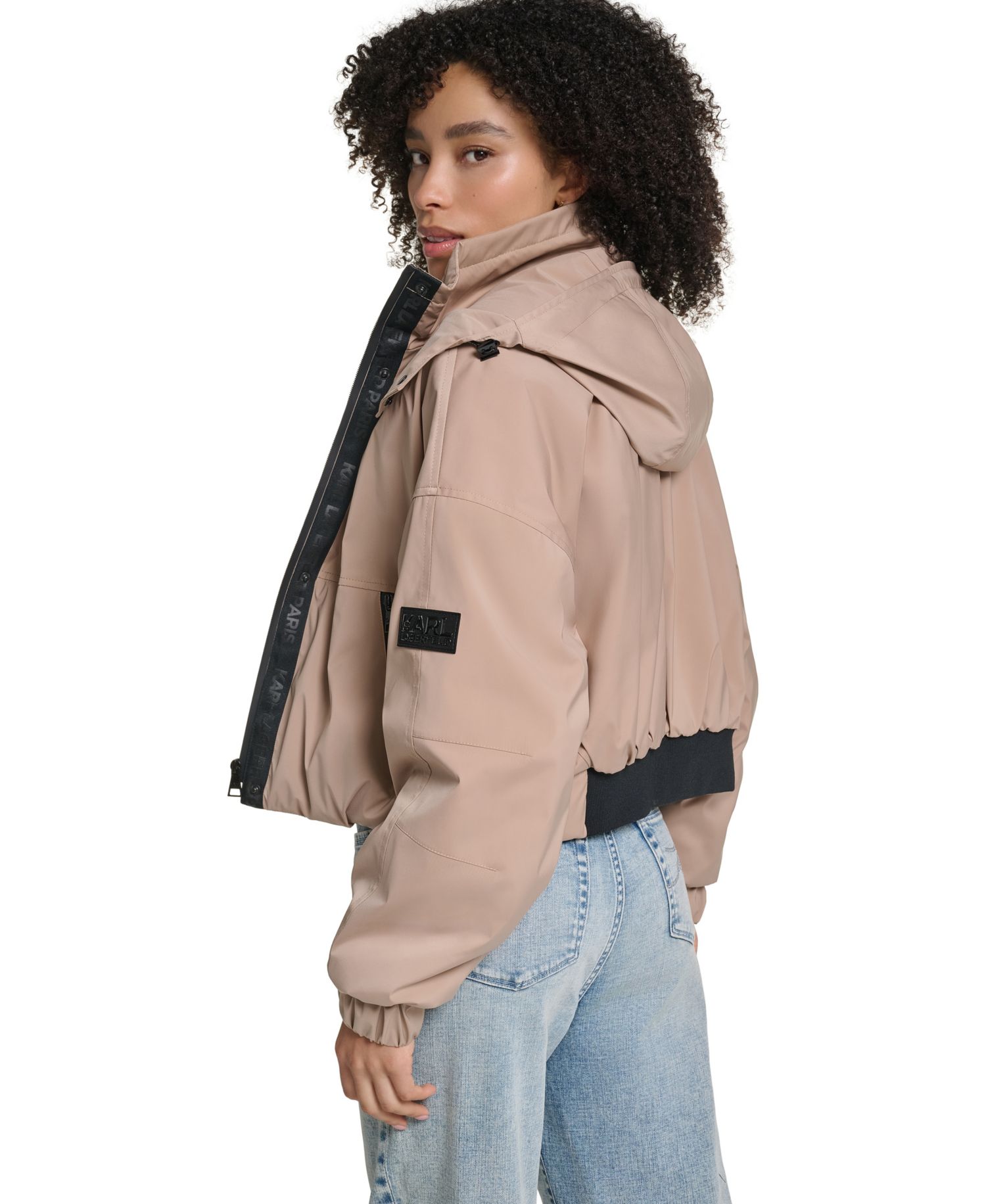 Women's Zip Up Active Bomber Jacket