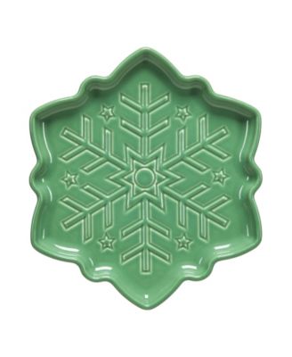 Meadow Snowflake Shaped Plate