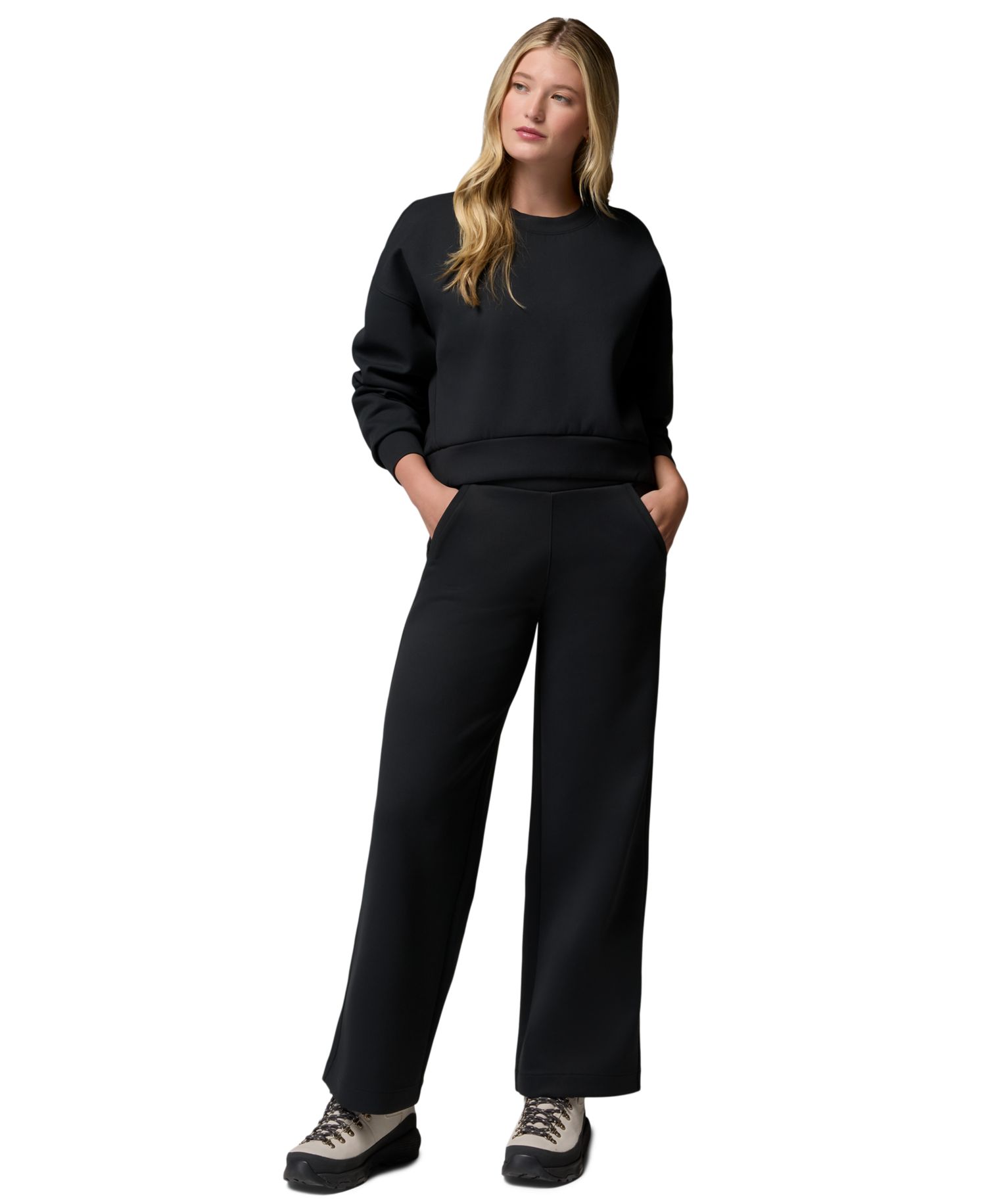 Women's Amaze Heavyweight Relaxed-Fit Cropped Sweatshirt