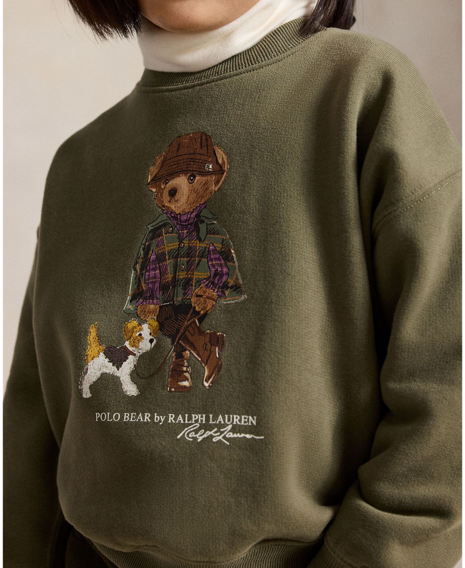 Толстовка с длинными рукавами Polo Bear для девочек от 2 до 6 лет