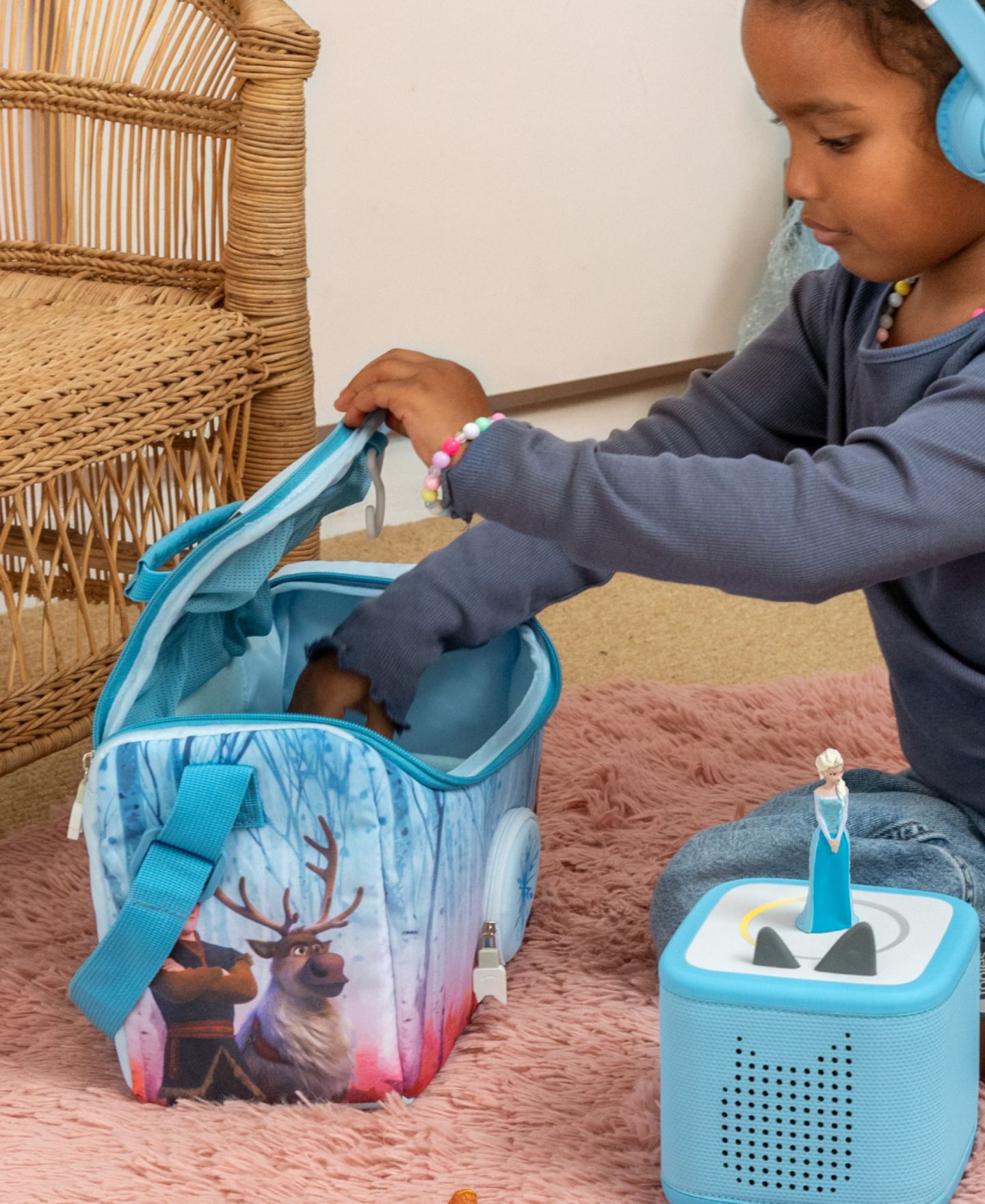 Сумка для хранения Tonies Listen Play Bag Disney Frozen для фигурок — фото 6