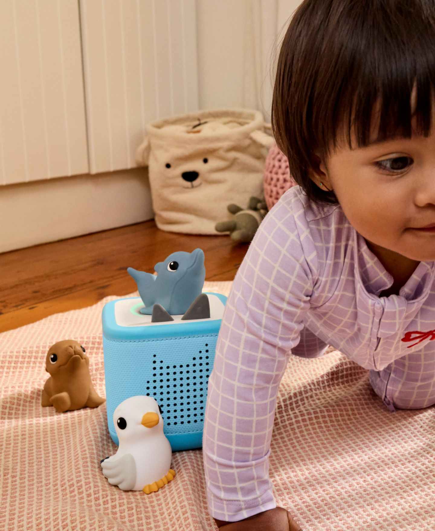 Детские игрушки My First Tonies Ocean Set Real Animal Sounds 3-Piece Audio Figures, Ages 1+ — фото 9