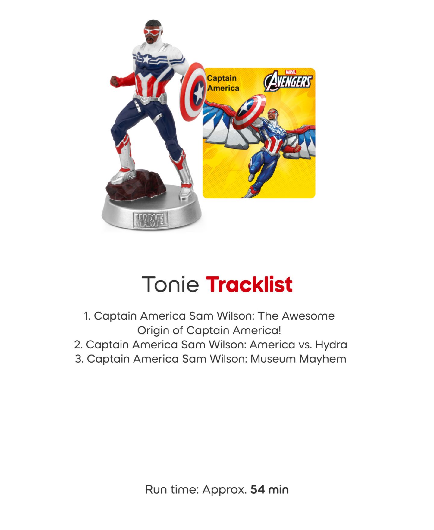 Детские игрушки Tonies Marvel Musical 3-Piece, Ages 7+ — фото 7