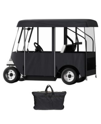 Polyester Golf Cart Driving Enclosure Cover for 4-Seat Carts