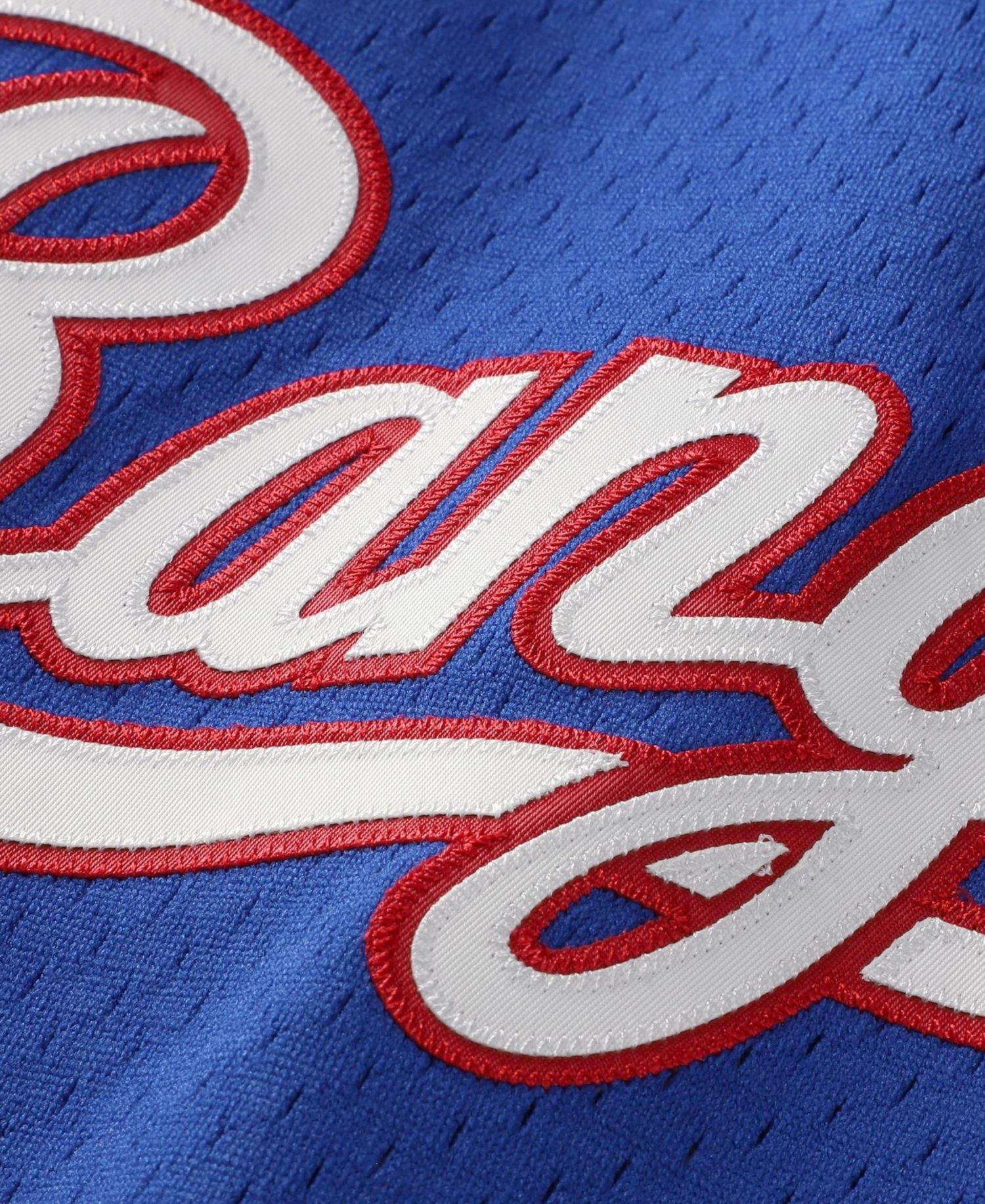 Men's Nolan Ryan Royal Texas Rangers Big & Tall Cooperstown Mesh Batting Practice Jersey