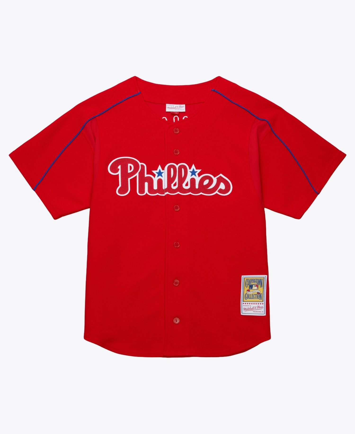 Men's Ryan Howard Red Philadelphia Phillies Big & Tall Cooperstown Mesh Batting Practice Jersey