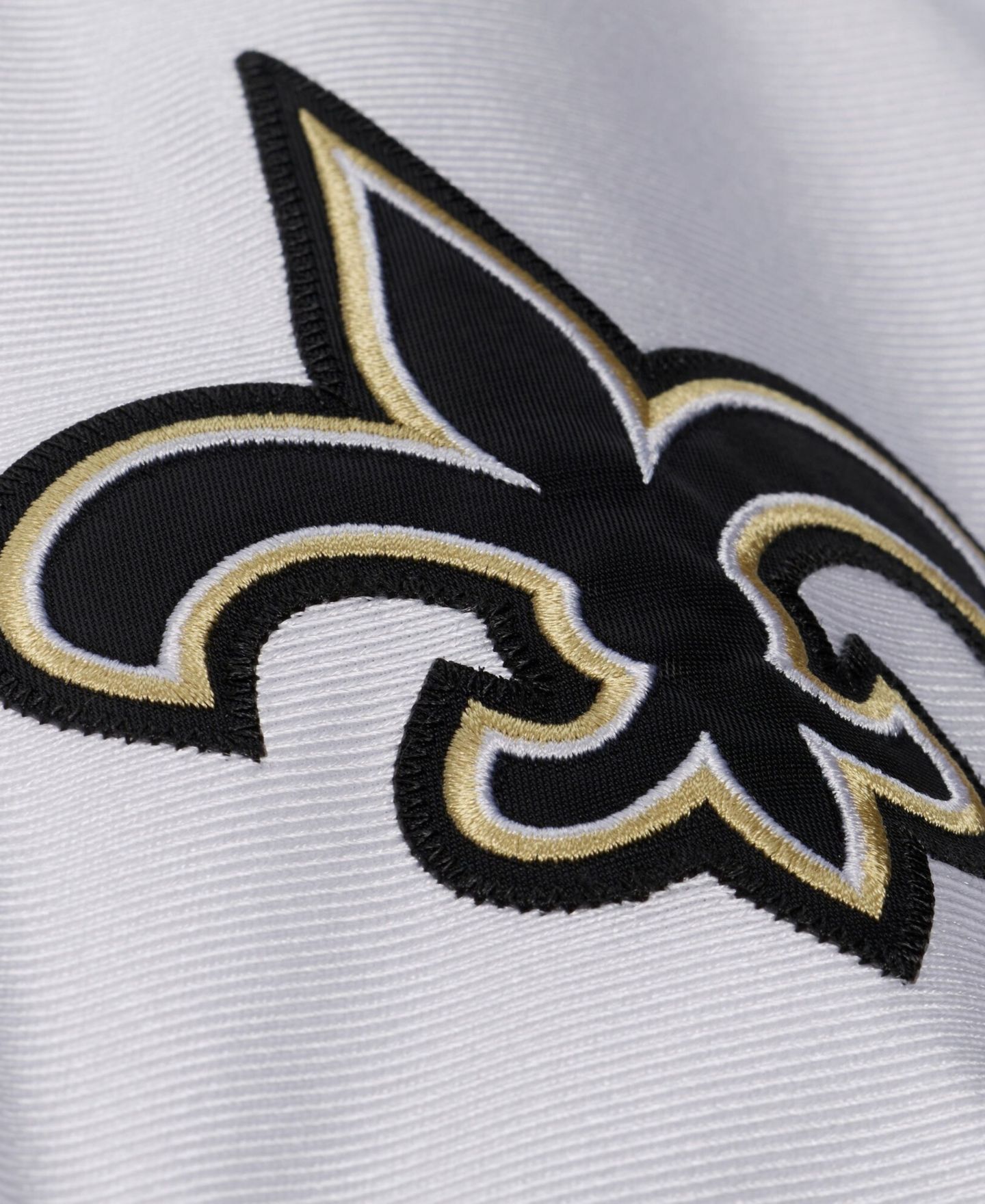 Мужской топ Mitchell & Ness Drew Brees White New Orleans Saints Super Bowl XLIV Authentic Jersey — фото 9