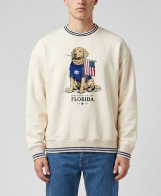 Men's and Women's Cream Florida Gators Americana Good Boy Ribbed Premium Sweatshirt