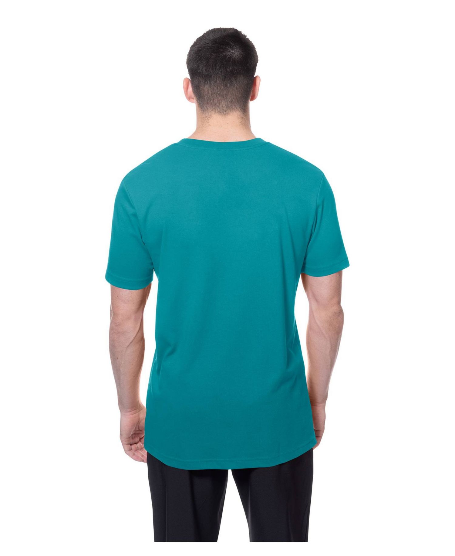 Men's Aqua Miami Dolphins Combine Authentic Training Throwback T-Shirt