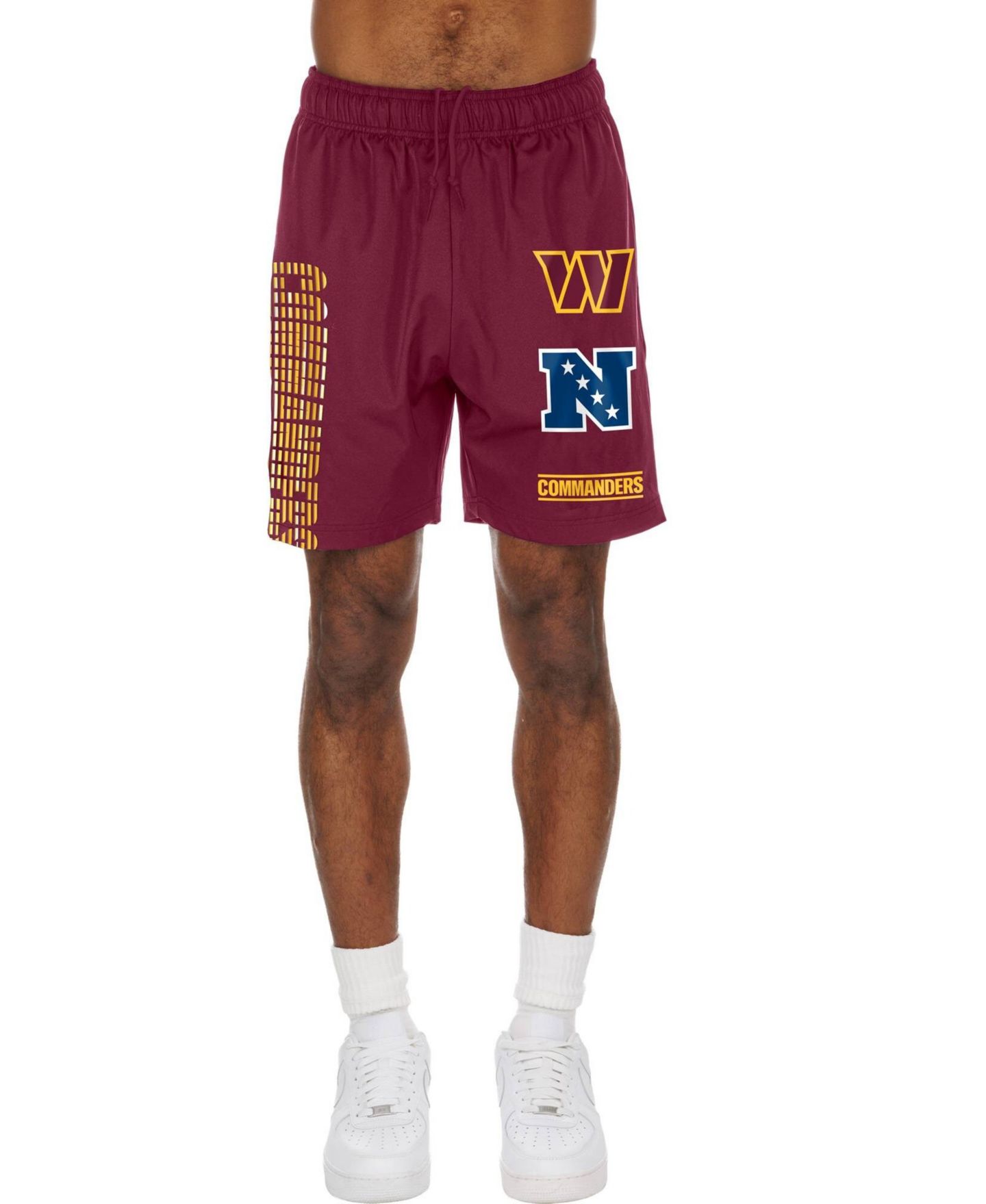 Мужские шорты New Era Burgundy Washington Commanders Match — фото 1
