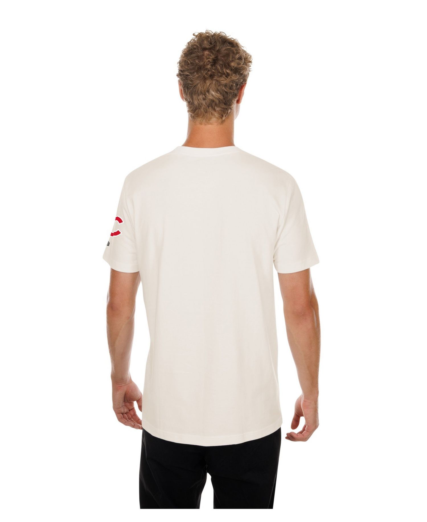 Men's Natural Chicago Cubs Golf Mascot T-Shirt