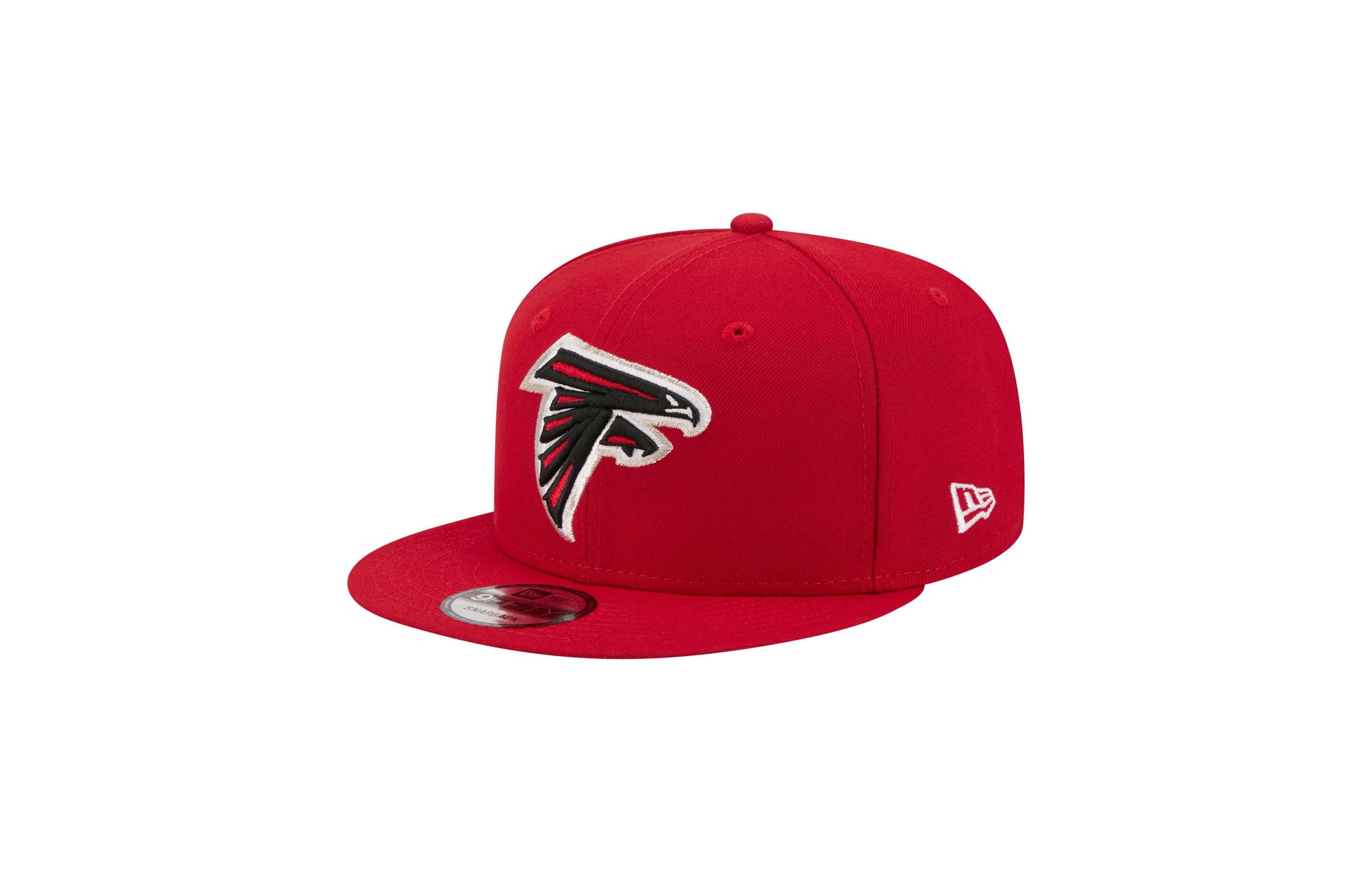New Era Men's Red Atlanta Falcons 9FIFTY Snapback Hat