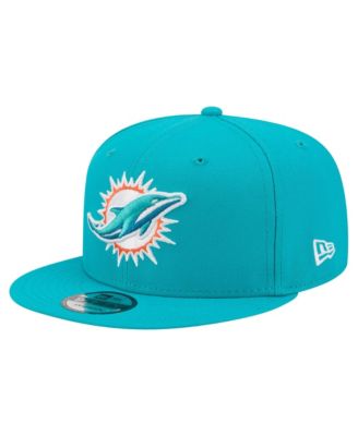 Men's Aqua Miami Dolphins 9FIFTY Snapback Hat