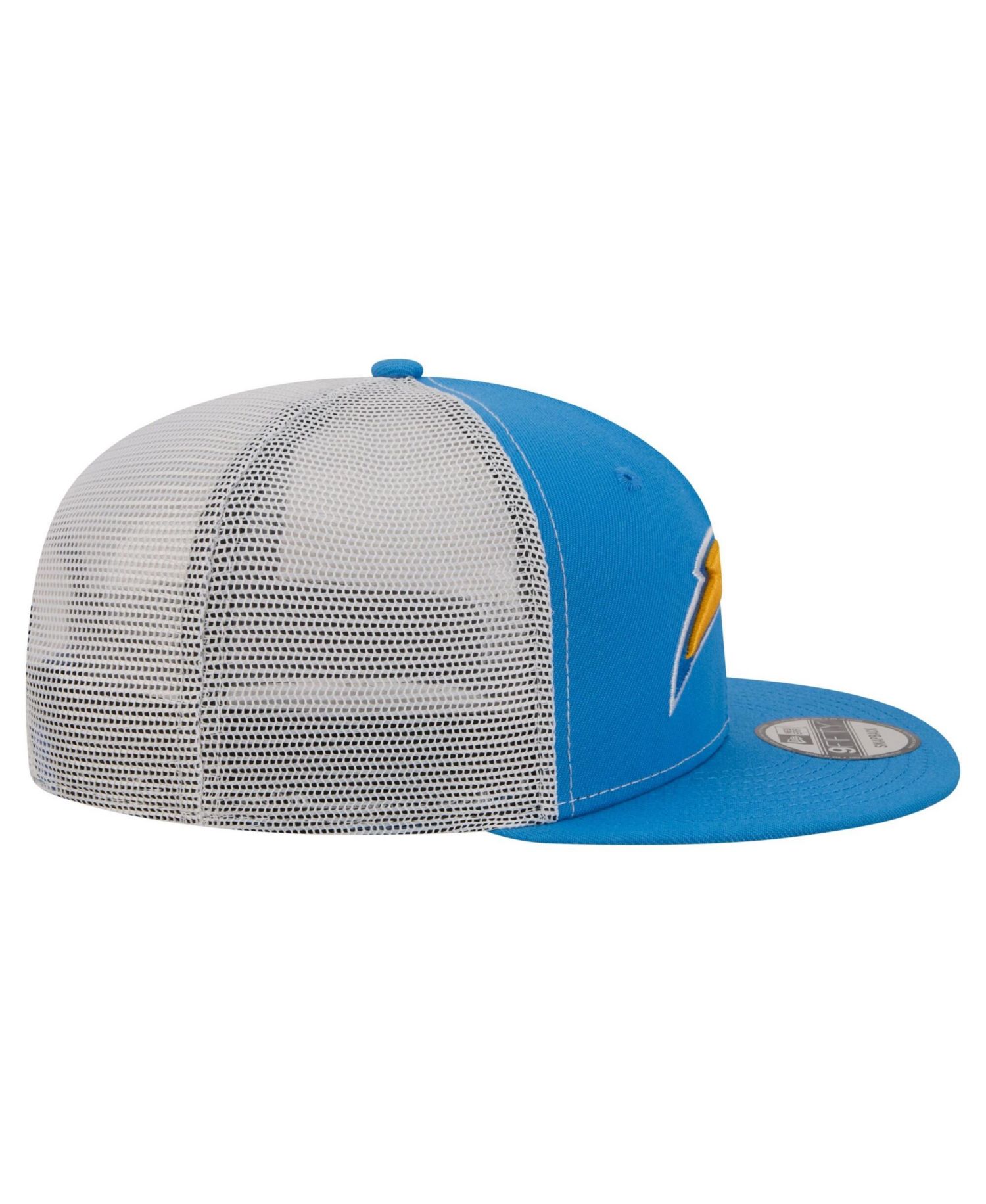 Men's Powder Blue Los Angeles Chargers Core Team 9FIFTY Trucker Snapback Hat