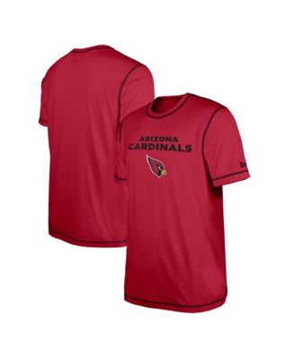 Men's Cardinal Arizona Cardinals Third Down Puff Print T-Shirt