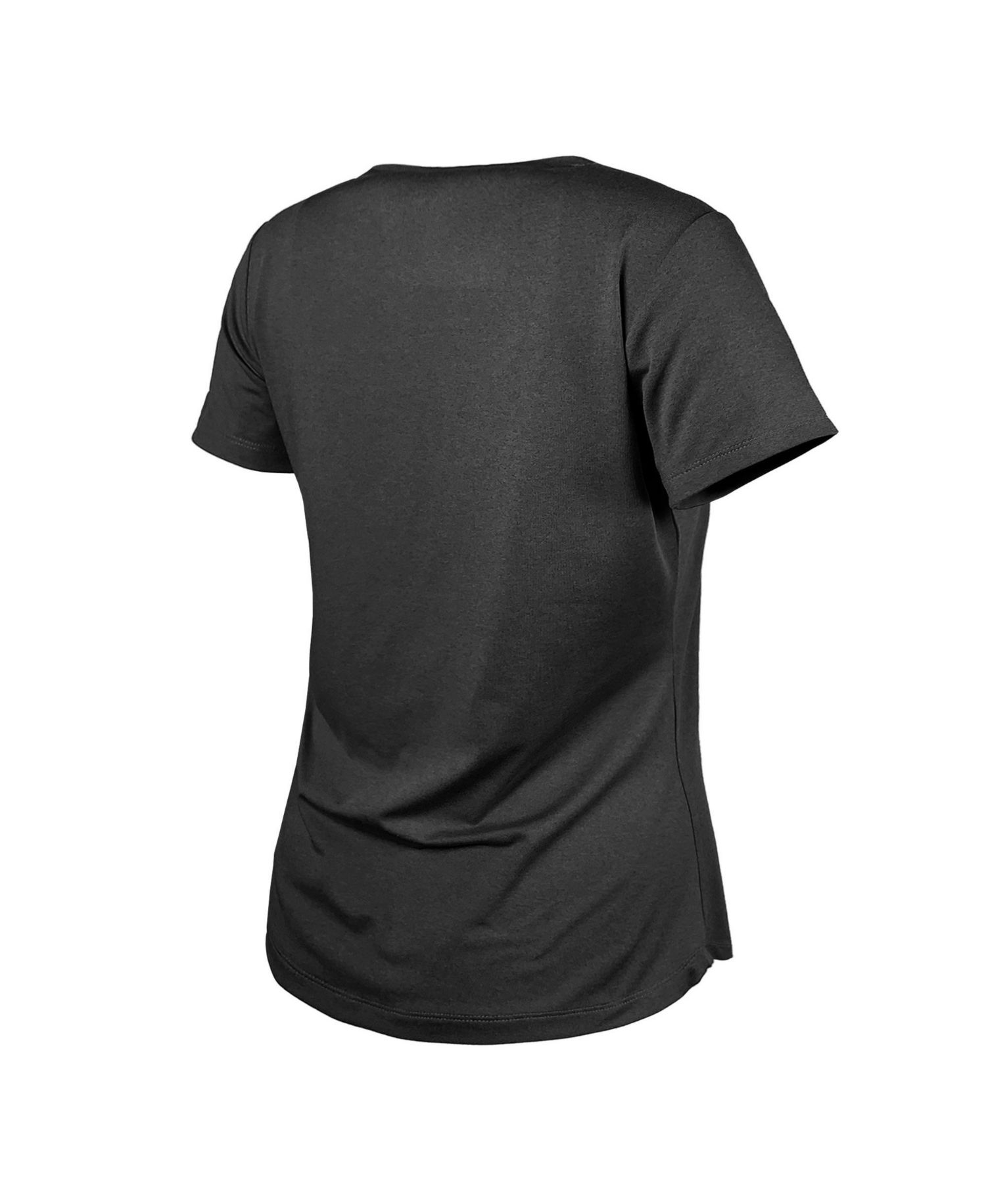 Women's Cleveland Browns 2024 NFL Draft Screen Print Cotton Crewneck Short-Sleeve T-Shirt