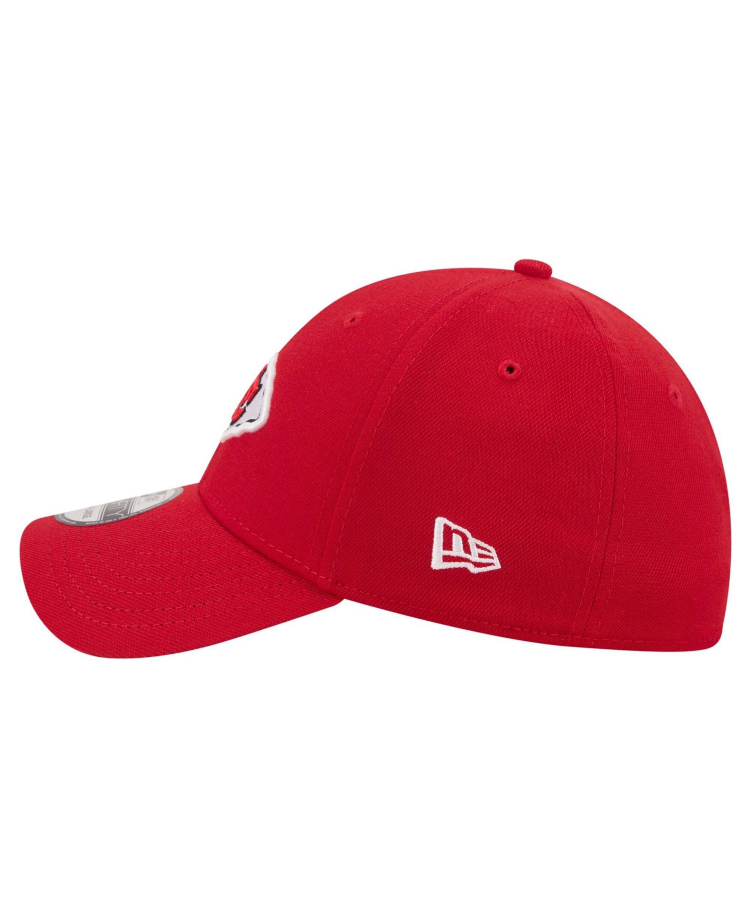Men's Red Kansas City Chiefs Core Team 39THIRTY Flex Hat