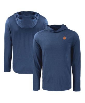 Men's Navy Syracuse Orange Coastline Epic Comfort Eco Long Sleeve Hoodie T-Shirt