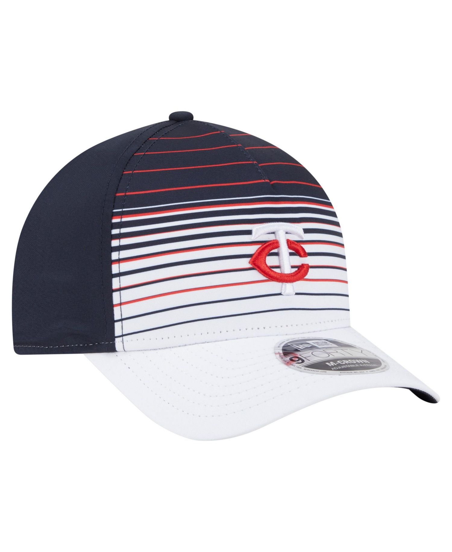 Men's Navy Minnesota Twins Gradient 9FORTY M-Crown Adjustable Hat