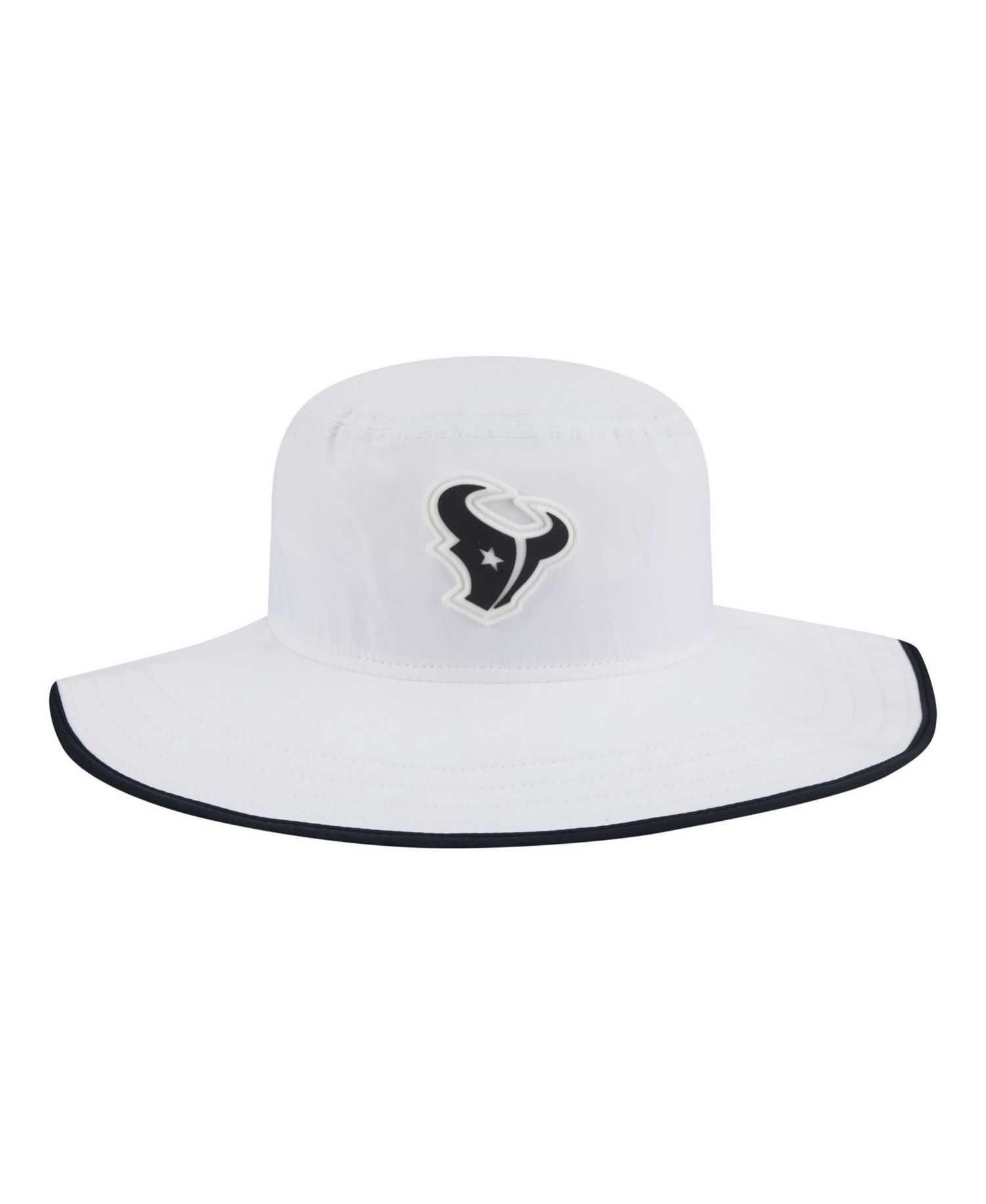 Men's White Houston Texans 2025 NFL Training Camp Panama Bucket Hat