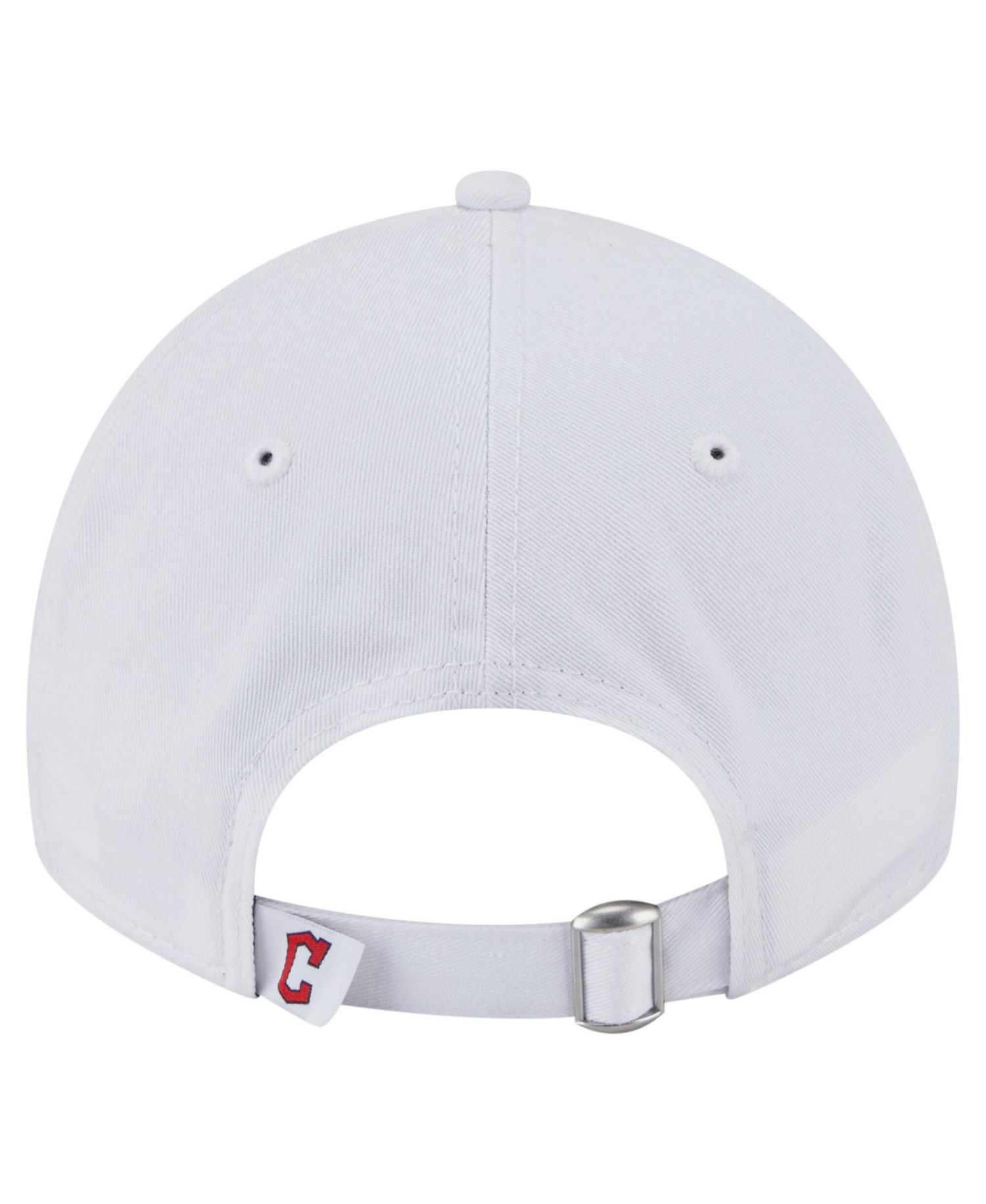Women's White Cleveland Guardians Team Fan 9TWENTY Adjustable Hat