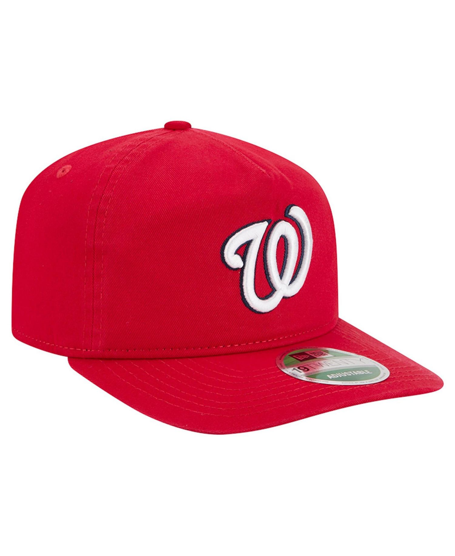 Men's Red Washington Nationals Team 19TWENTY Adjustable Hat