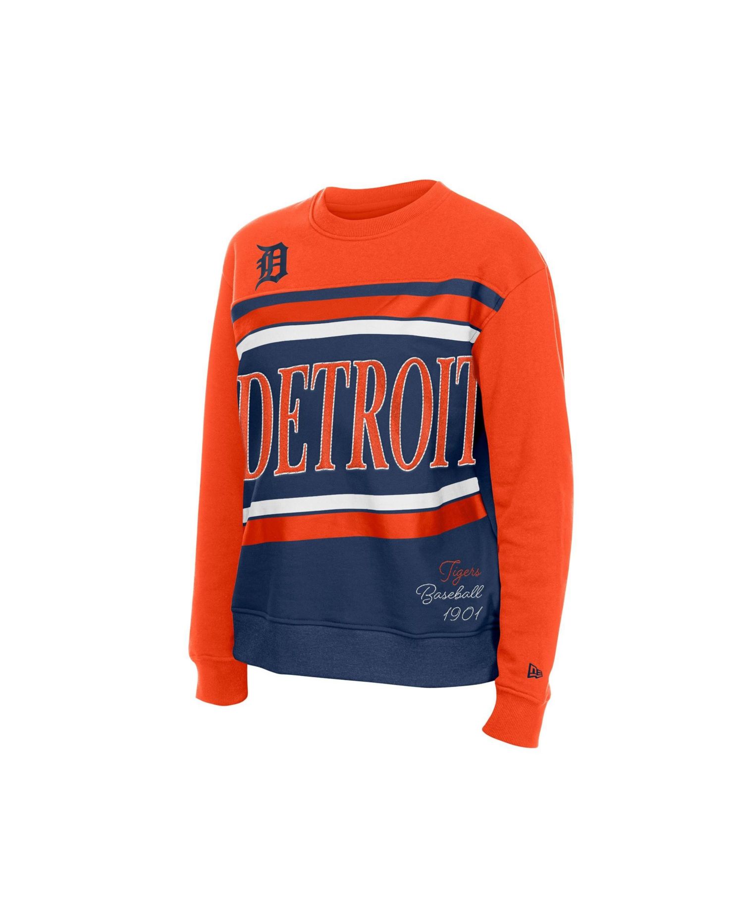 Women's Detroit Tigers Gameday Color Block Fleece Sweatshirt