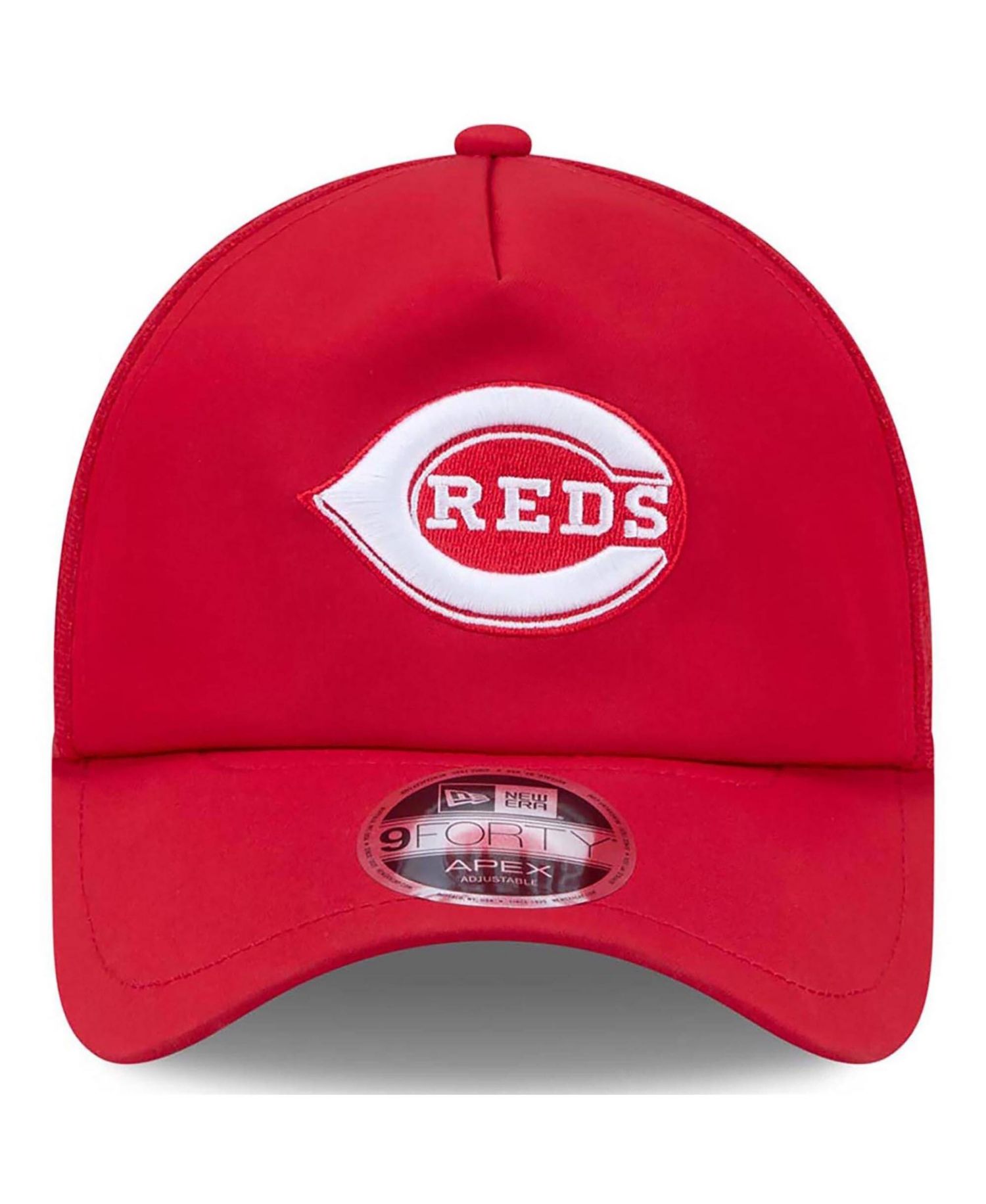 Men's Red Cincinnati Reds 2026 Batting Practice Alternate Apex 9FORTY Adjustable Hat