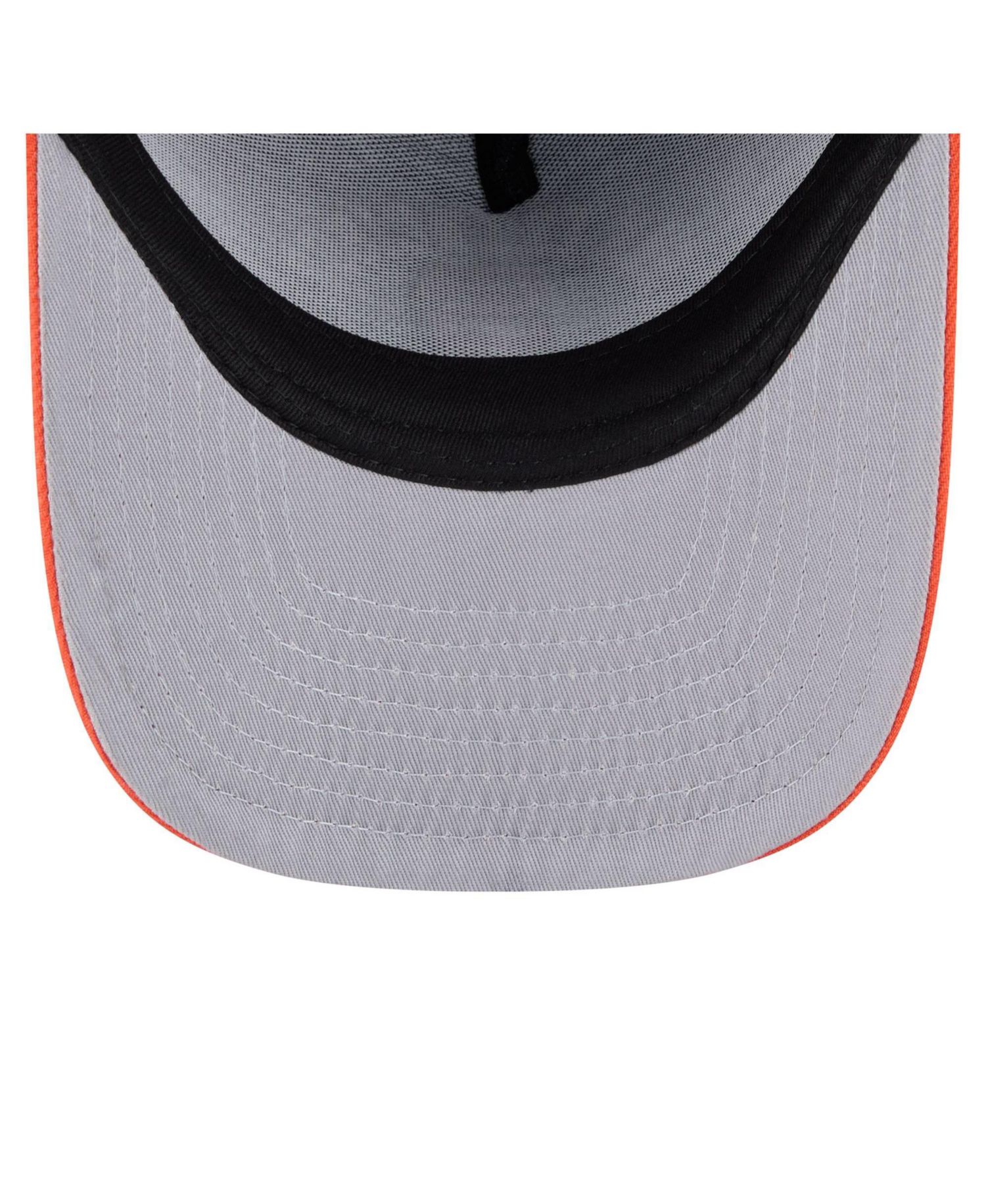 Men's Black/Orange San Francisco Giants Arched A-Frame 9FIFTY Adjustable Hat