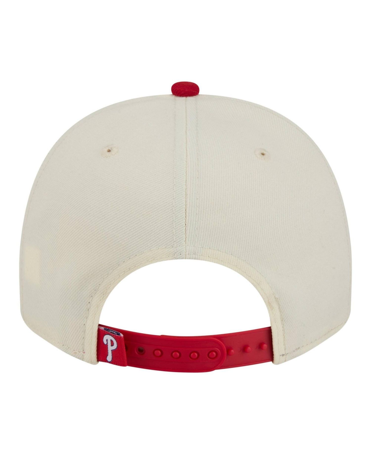 Men's Cream/Red Philadelphia Phillies Classic A-Frame 9FIFTY Snapback Hat