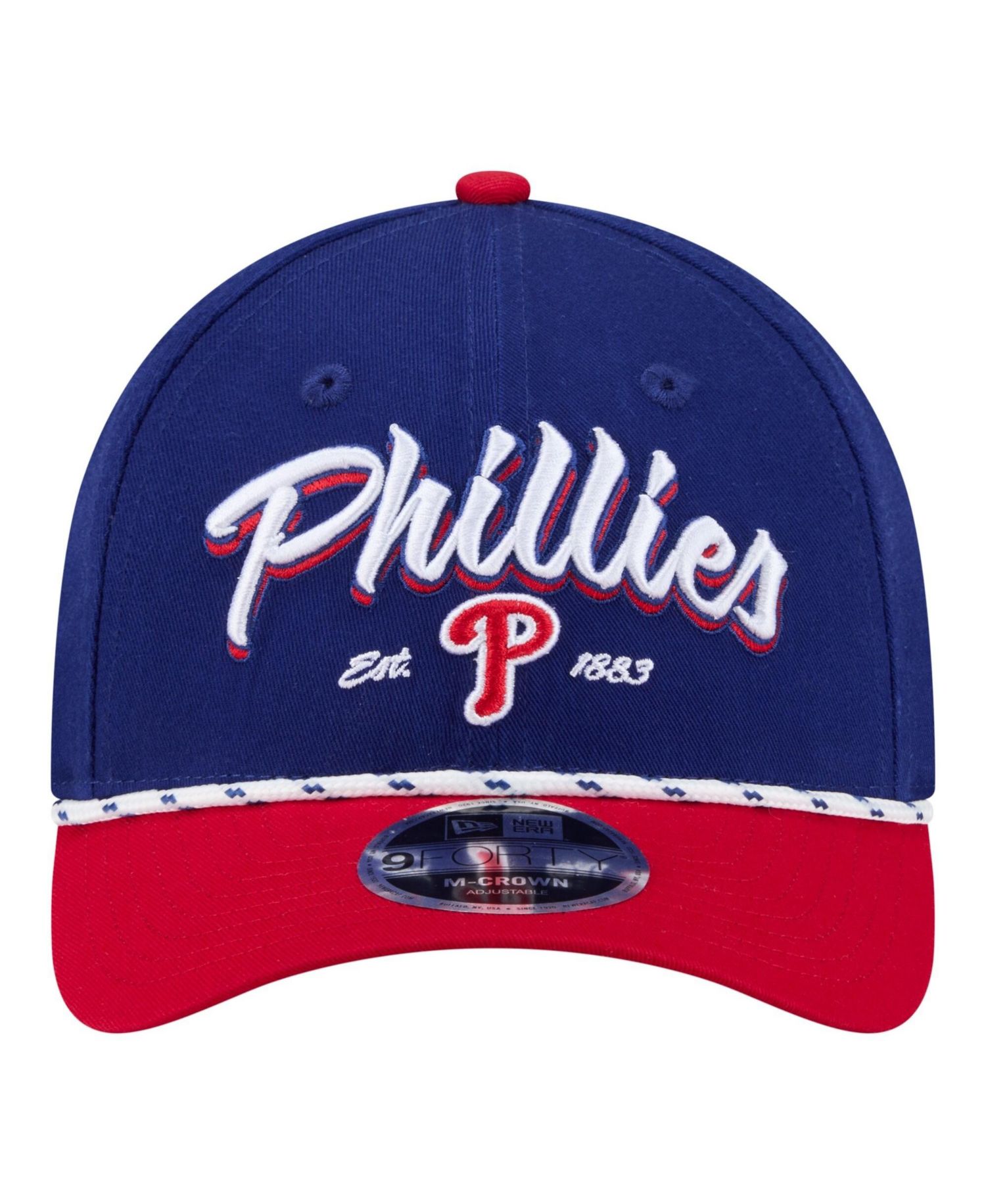 Men's Royal/Red Philadelphia Phillies Team Loyal 9FORTY M-Crown Adjustable Hat