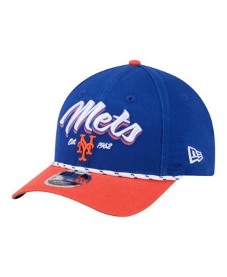 Men's Royal/Orange New York Mets Team Loyal 9FORTY M-Crown Adjustable Hat