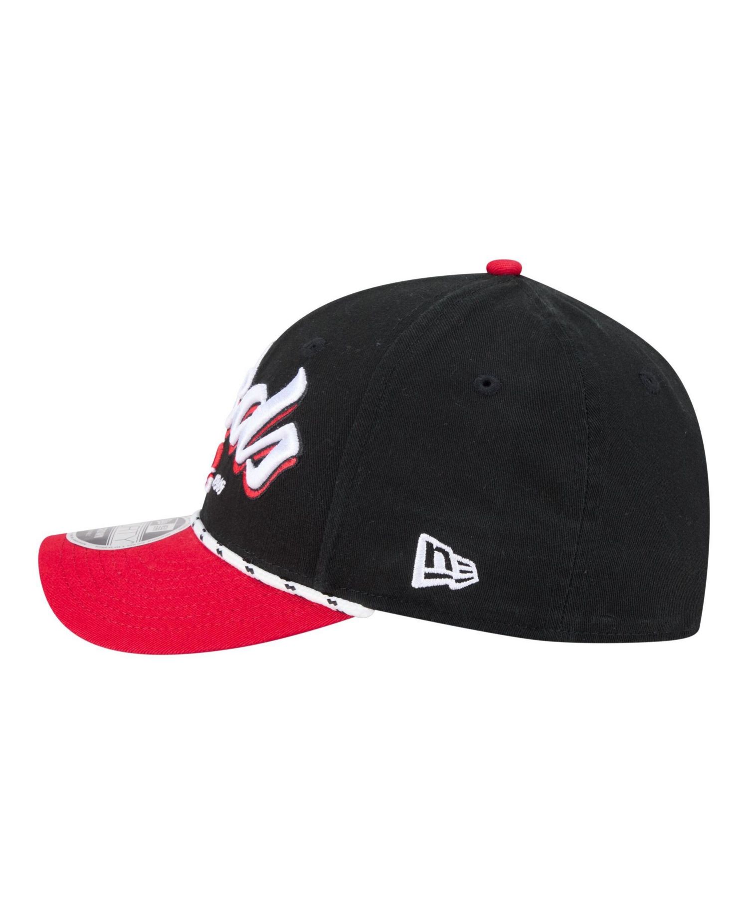 Men's Black/Red Cincinnati Reds Team Loyal 9FORTY M-Crown Adjustable Hat