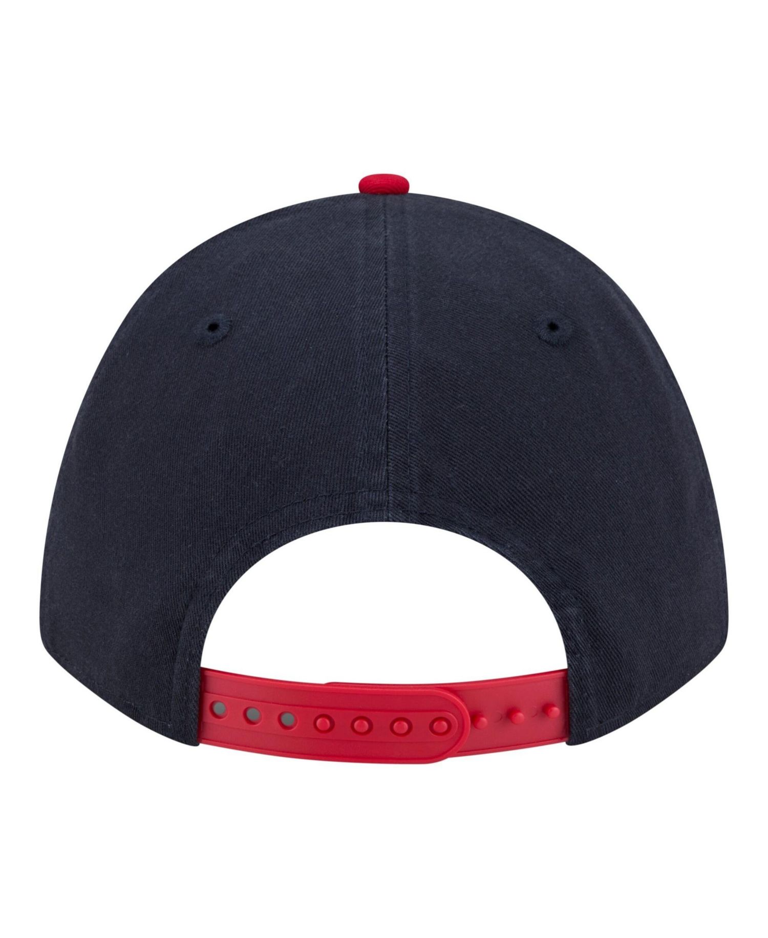 Men's Navy/Red Atlanta Braves Team Loyal 9FORTY M-Crown Adjustable Hat
