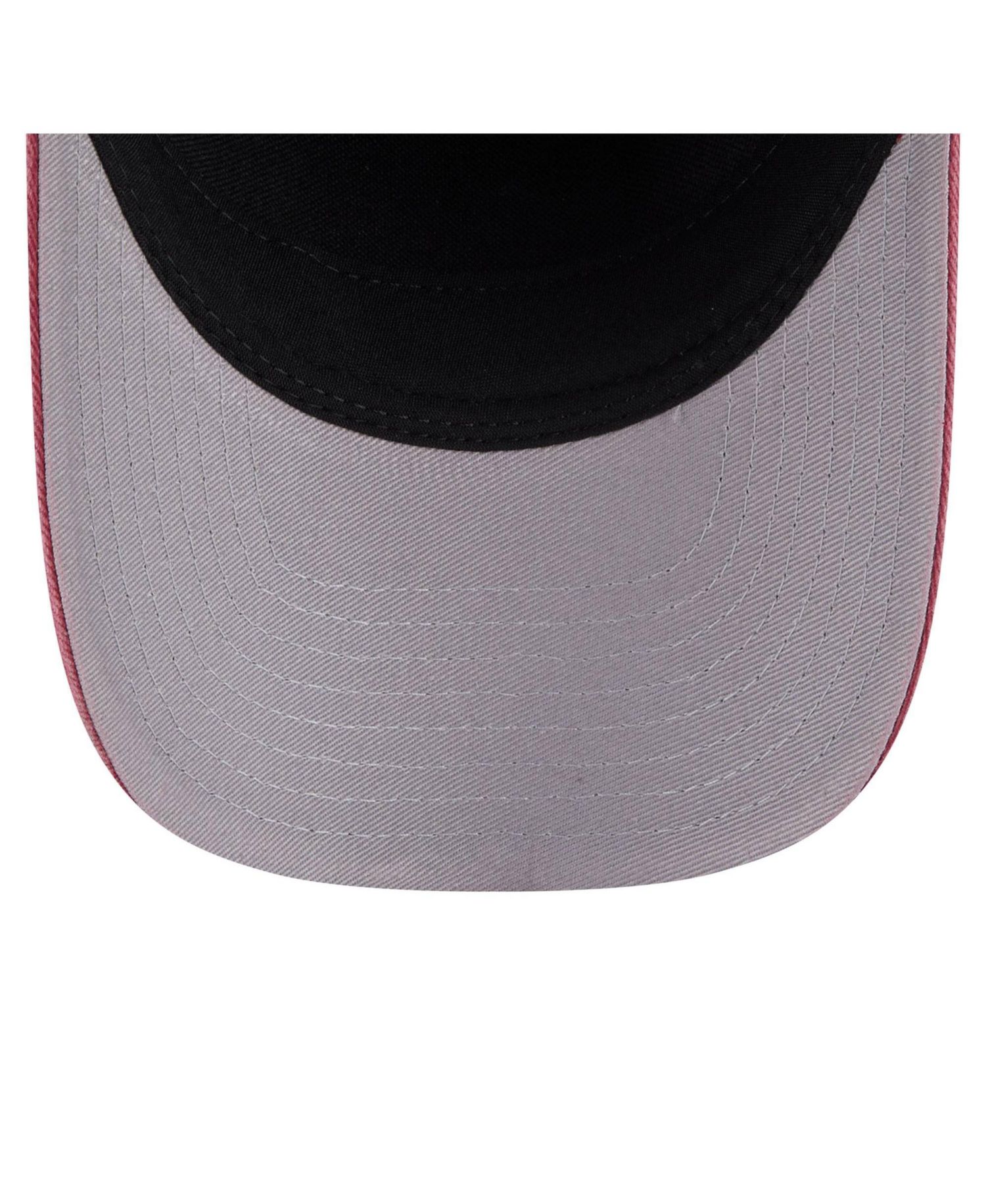 Men's Black/Red Houston Astros Felt M-Crown 9FORTY Adjustable Hat