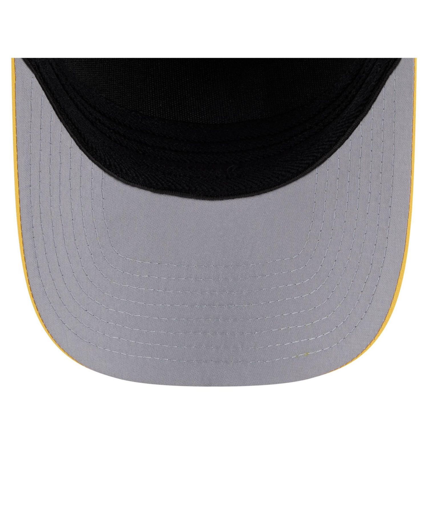 Men's Navy/Gold Milwaukee Brewers Rope M-Crown A-Frame 39THIRTY Flex Hat