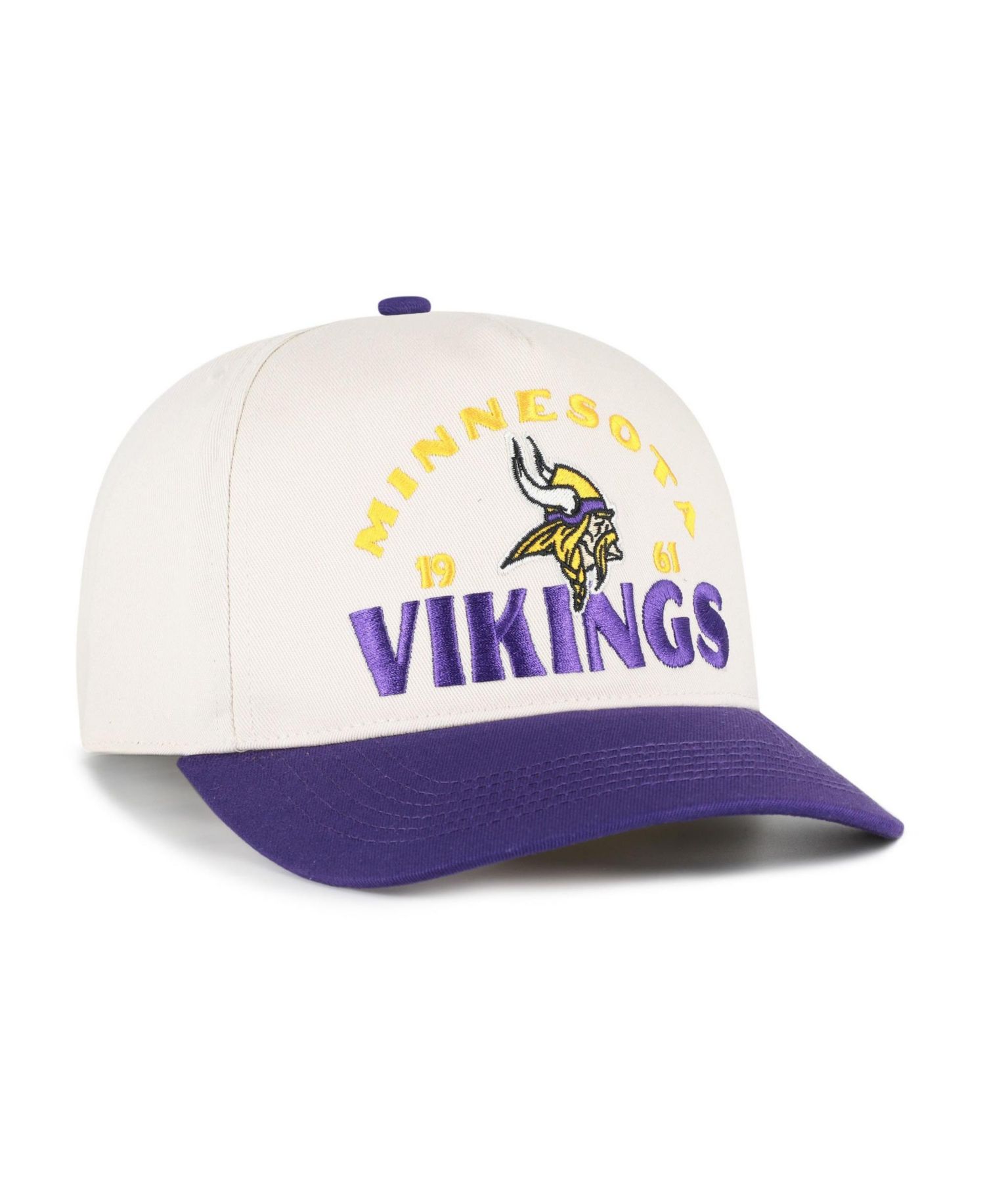 Men's Natural Minnesota Vikings Arcitext Hitch Adjustable Hat