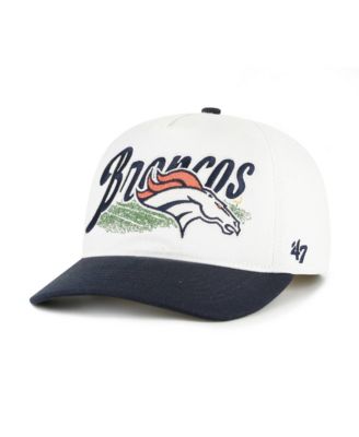 Men's Cream Denver Broncos Enfield Hitch Adjustable Hat