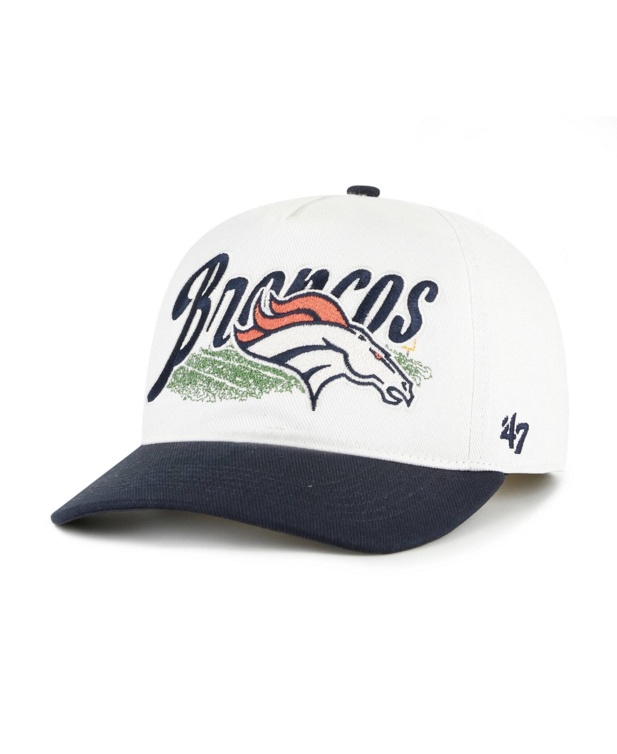 47 Brand Men's Cream Denver Broncos Enfield Hitch Adjustable Hat - Cream