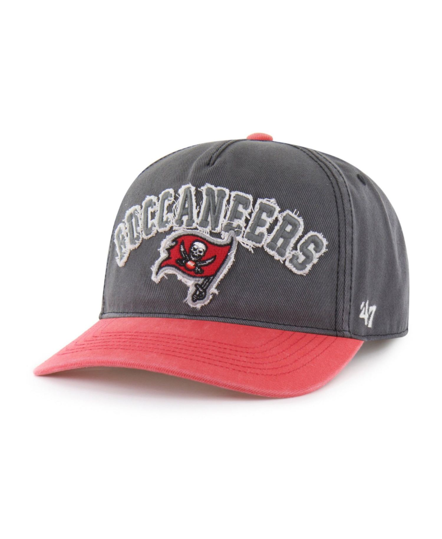Men's Charcoal Tampa Bay Buccaneers Calderwood Well Worn Hitch Adjustable Hat