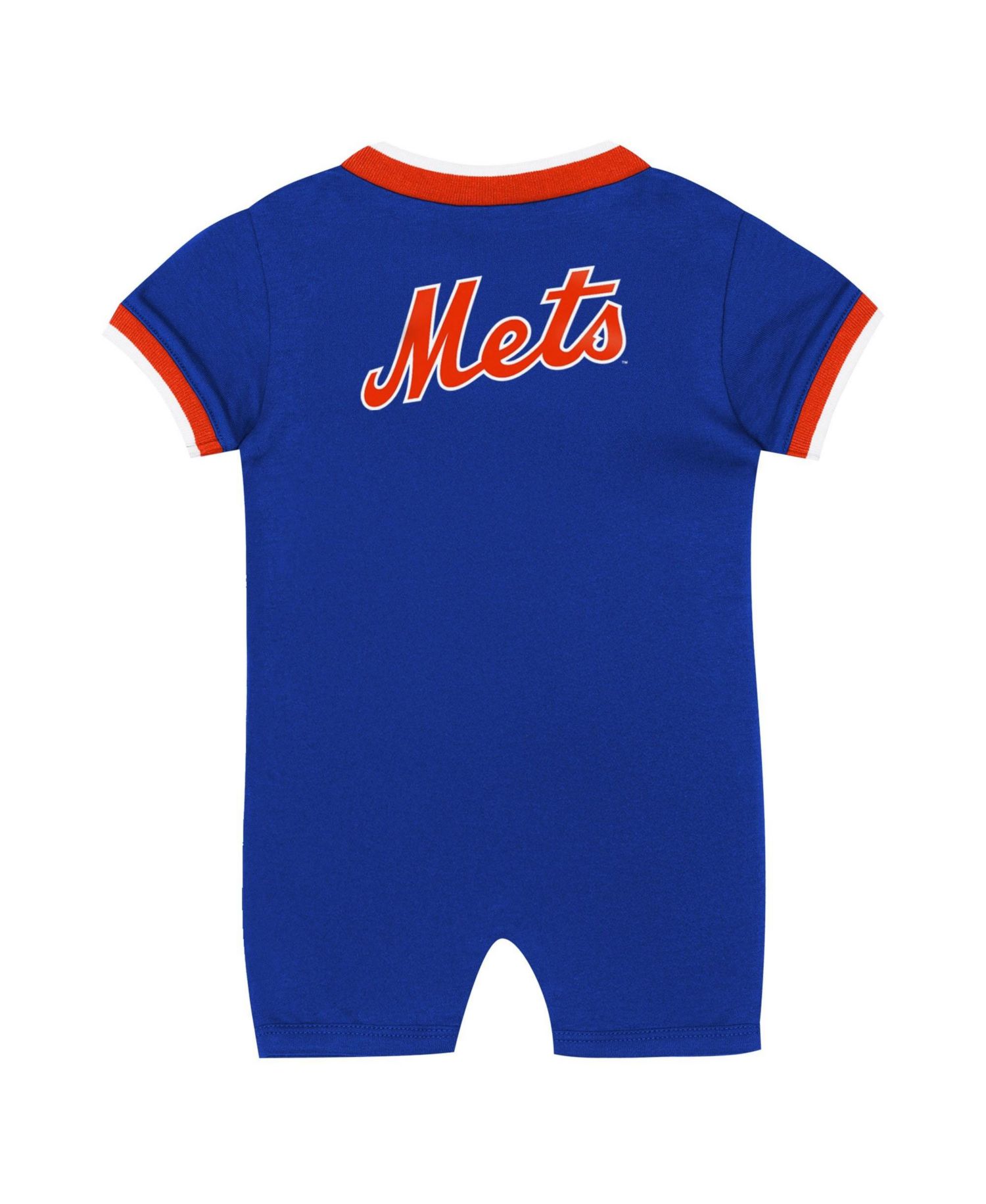 Baby Boys and Girls Royal New York Mets Pinch Coverall Shorts