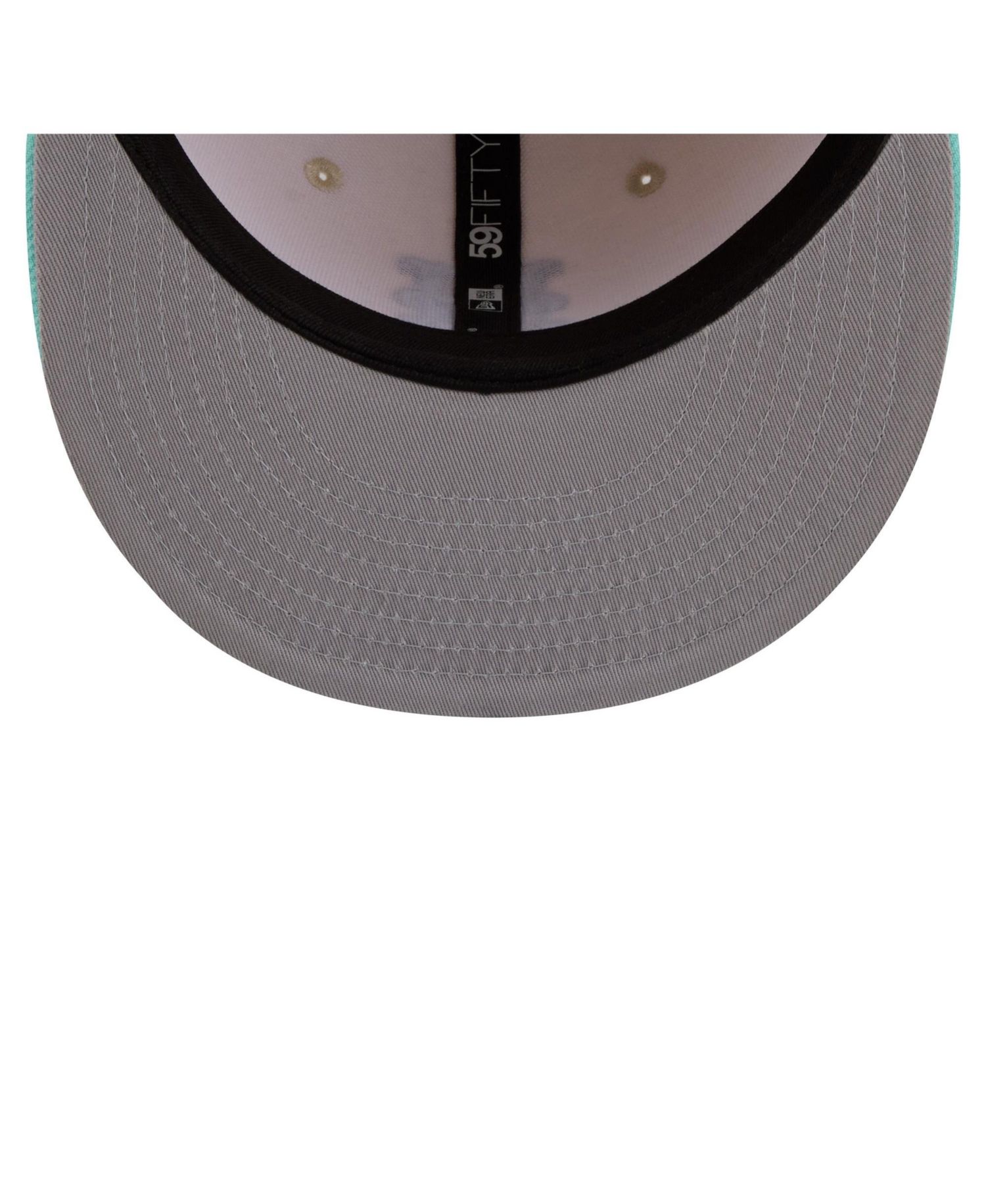 Men's Light Beige/Turquoise New York Mets Two-Tone Color Pack 59FIFTY Fitted Hat