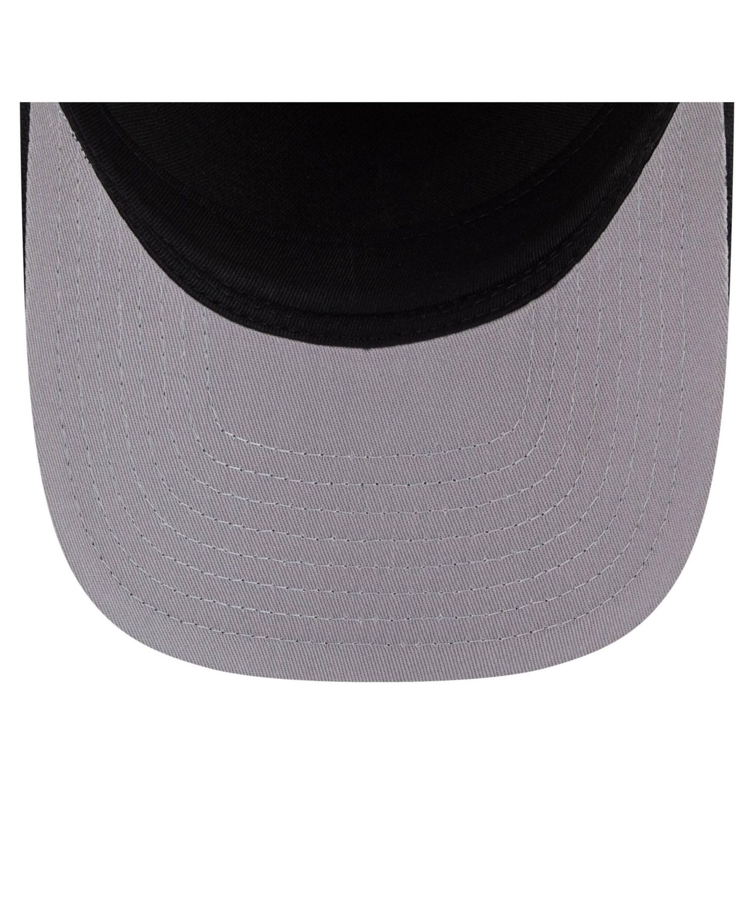 Men's Black/Natural San Francisco Giants Grained 9FIFTY A-Frame Trucker Adjustable Hat