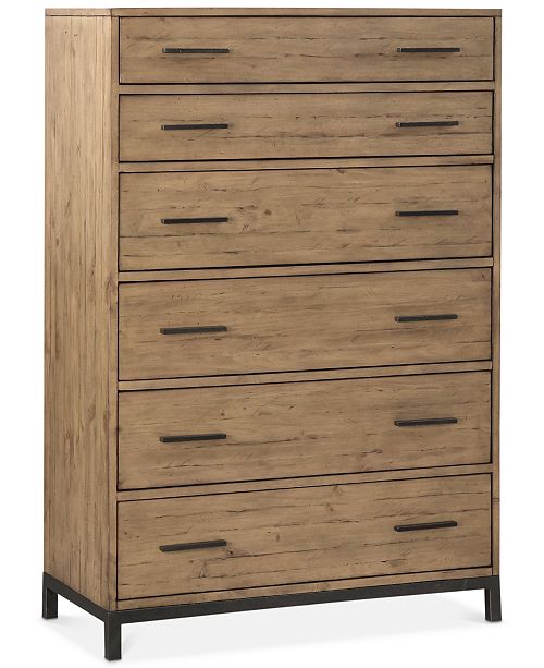 Furniture Gatlin 6 Drawer Chest Created For Macy S Reviews