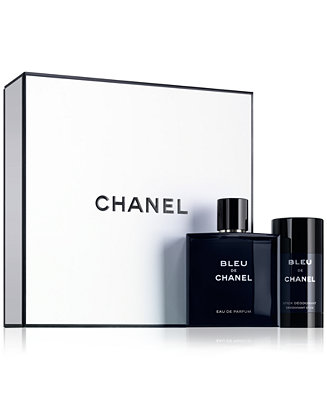 CHANEL 2-Pc. BLEU Eau de Parfum Gift Set - Men's Cologne & Grooming ...