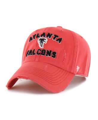 Men's Red Atlanta Falcons Seymoore Clean Up Adjustable Hat