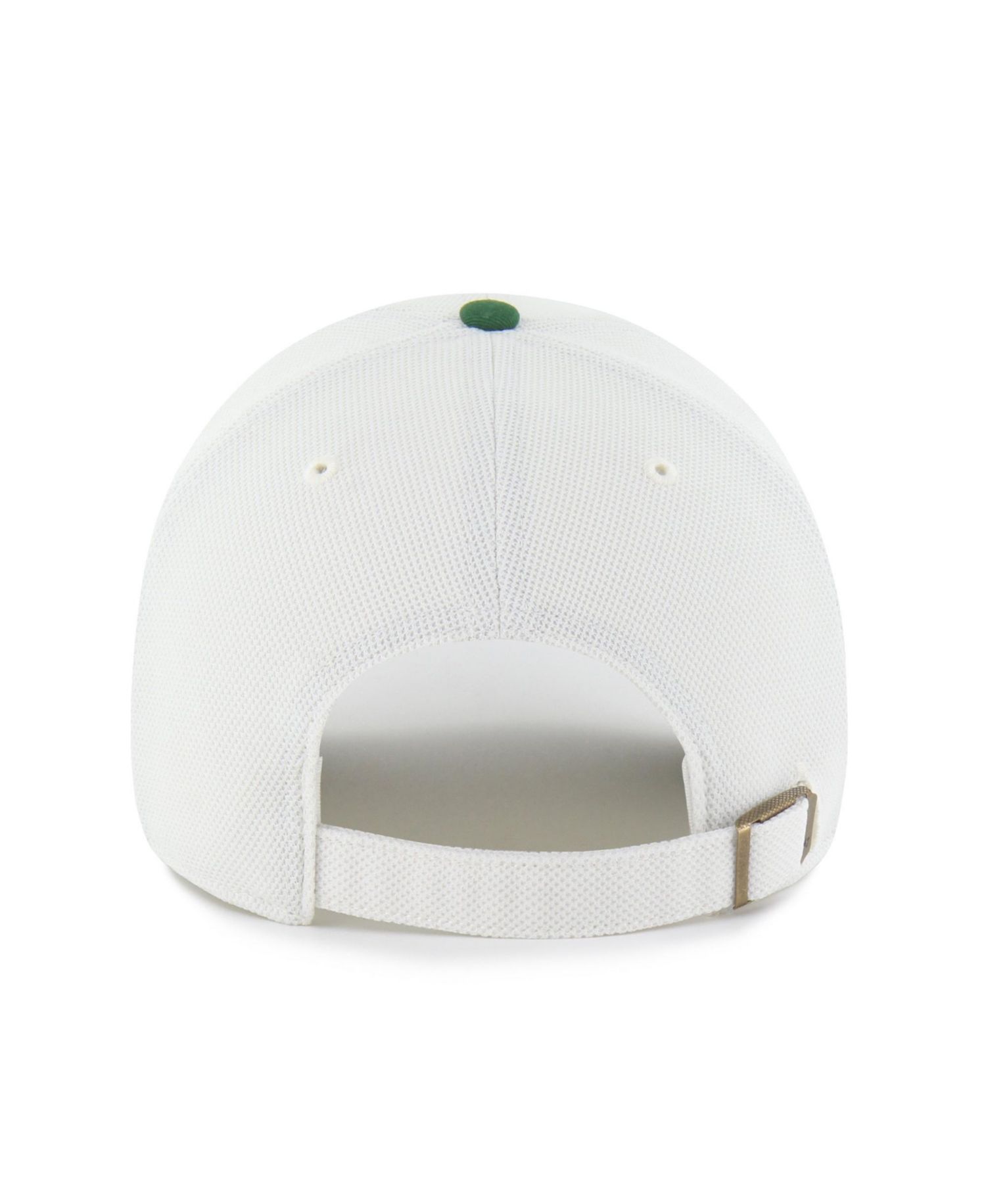 Men's Cream/Green New York Jets Pique Patch Clean Up Adjustable Hat